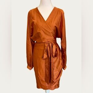 NWT Premonition Rust‎ Orange Dress Size 4